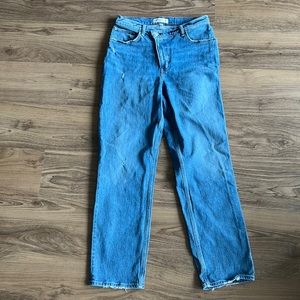 Abercrombie & Fitch Curve Love 90’s Straight Ultra High Rise